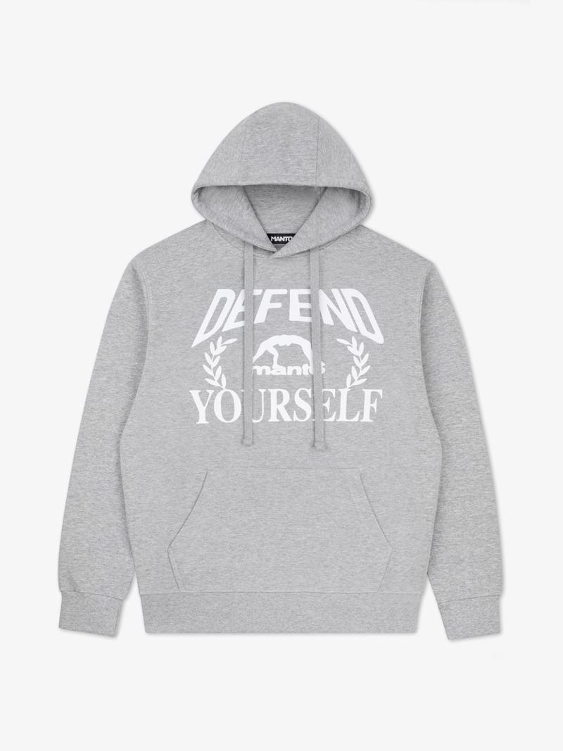 MANTO hoodie defend - grey